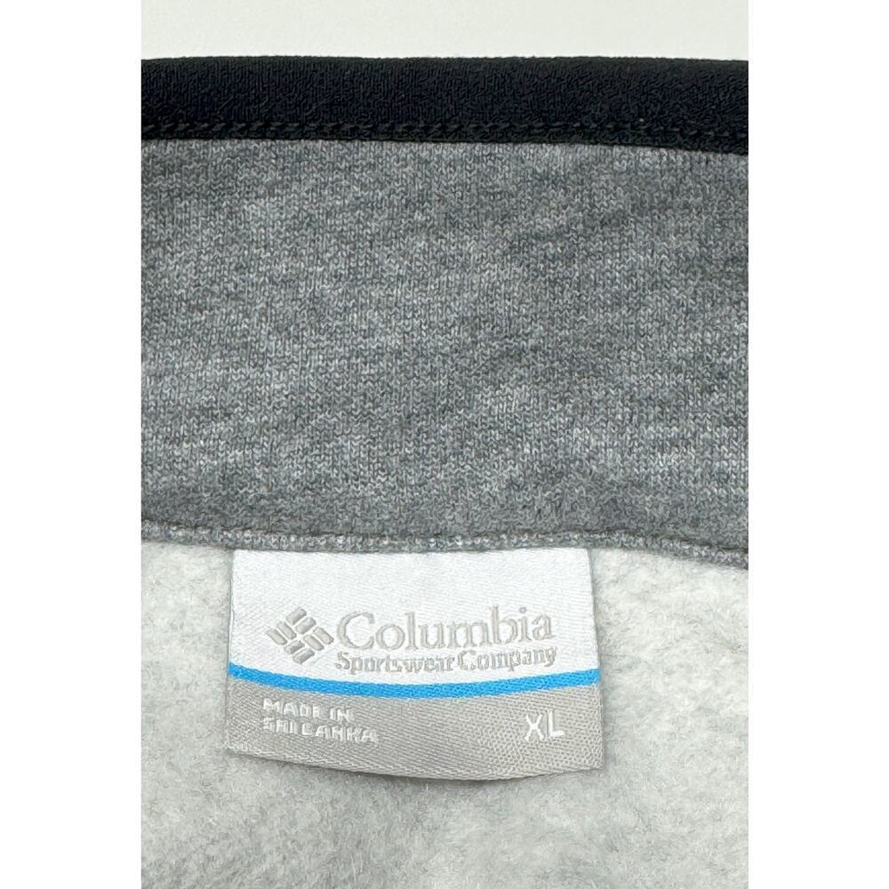 Columbia Men's Hart Mountain Half Snap, Charcoal Heather, Size XL - Picture 8 of 8